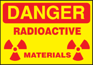Danger Radioactive Materials Clip Art